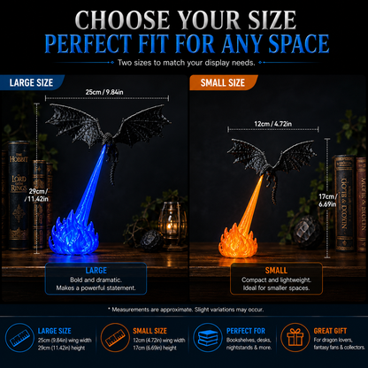 🔥 HOT SALE 🐉|Ultimate 3D Fire-Breathing Dragon LED Light