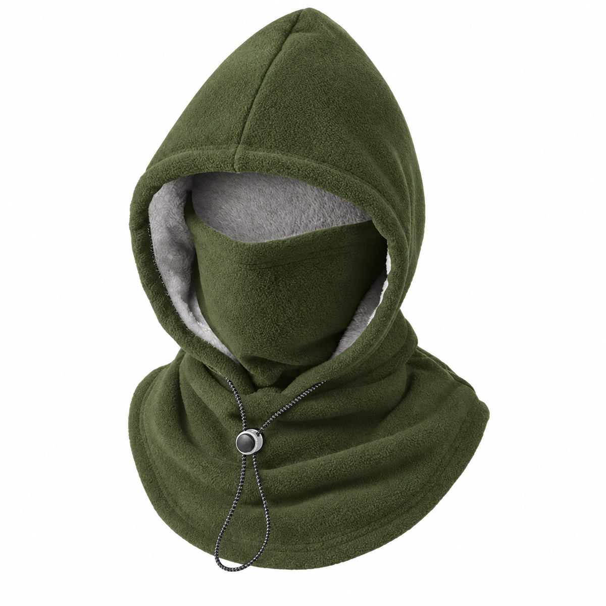 ❄️Keep Your Head, Face & Neck Warm with One Fleece Hood