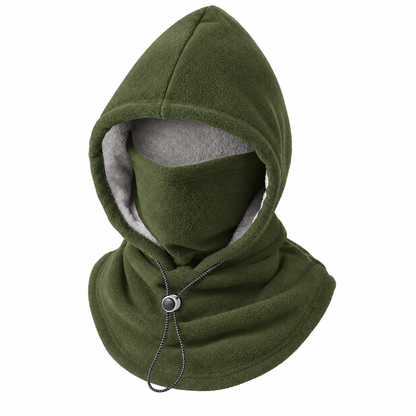 ❄️Keep Your Head, Face & Neck Warm with One Fleece Hood