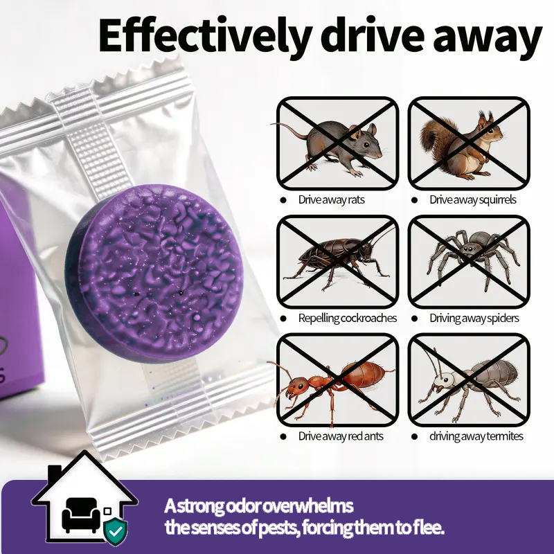 Odorless insect repellent—it repels!!! It doesn't kill !!!🐭