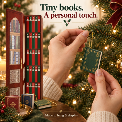 📚 25-Day Mini Book Advent Calendar — A Christmas Gift for Book Lovers