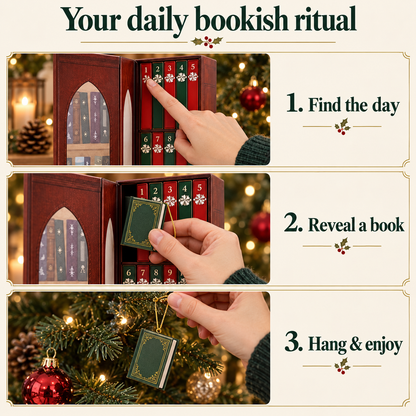📚 25-Day Mini Book Advent Calendar — A Christmas Gift for Book Lovers