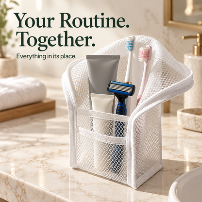 ✨ Standing Toiletry Bag — Keep Your Essentials Organized & Within Reach