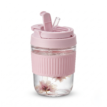 Portable Dual-Way Glass Tumbler