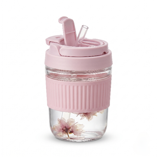 Portable Dual-Way Glass Tumbler