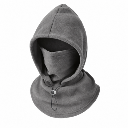 ❄️Keep Your Head, Face & Neck Warm with One Fleece Hood