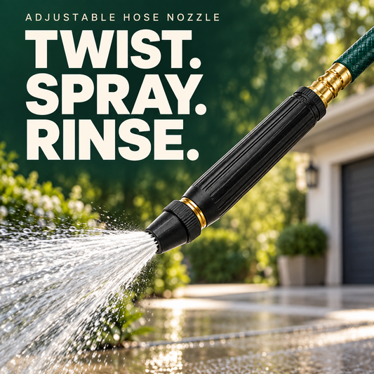 🎁 Buy 1 Get 1 Free — Adjustable Hose Nozzle for Car & Patio Cleaning
