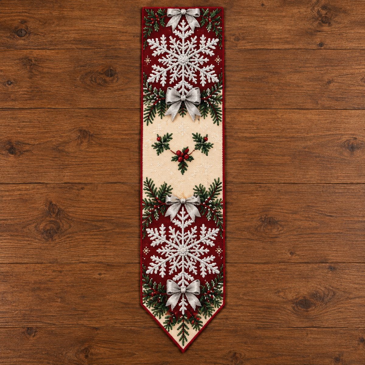 🎄✨ DIY Christmas Diamond Painting Table Runner Kit(📦Buy 2 Free Shipping)