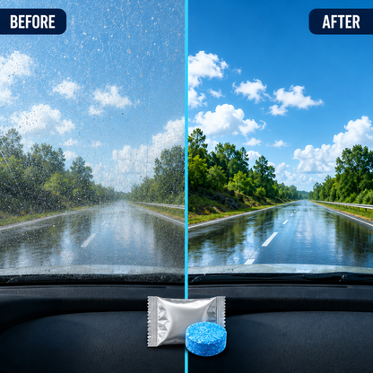 Car Windshield Washer Fluid Concentrate Tablets🚗💧