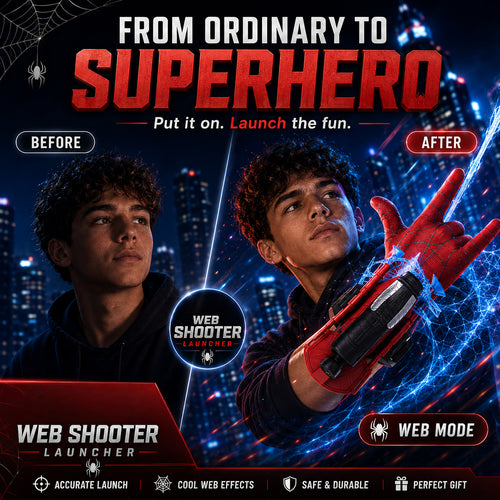 🕷️Turn Your Wrist Into a Hero Launcher