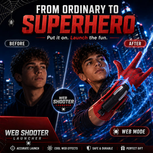 🕷️Turn Your Wrist Into a Hero Launcher