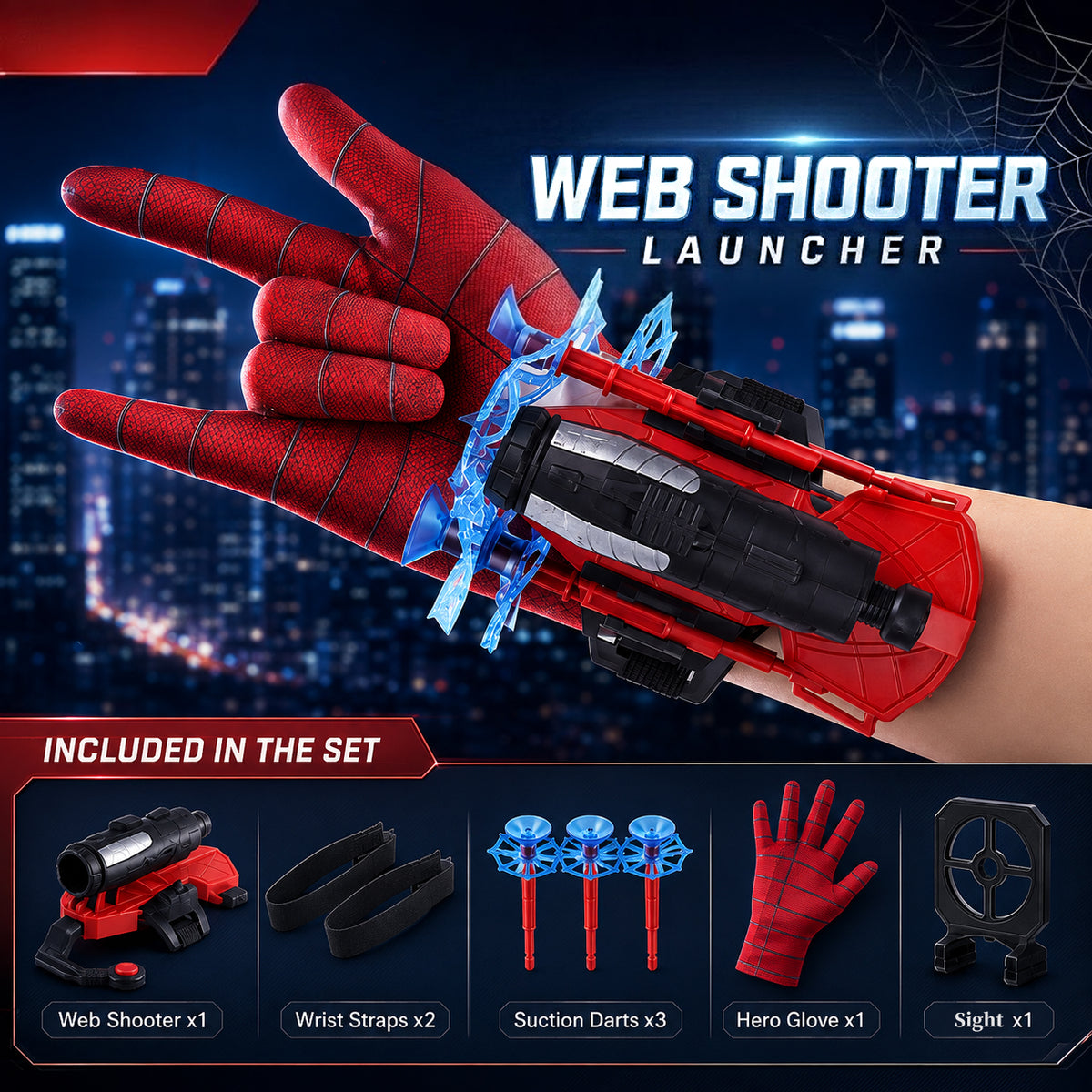 🕷️Turn Your Wrist Into a Hero Launcher