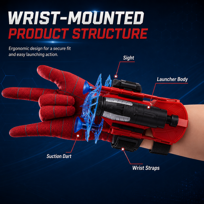 🕷️Turn Your Wrist Into a Hero Launcher