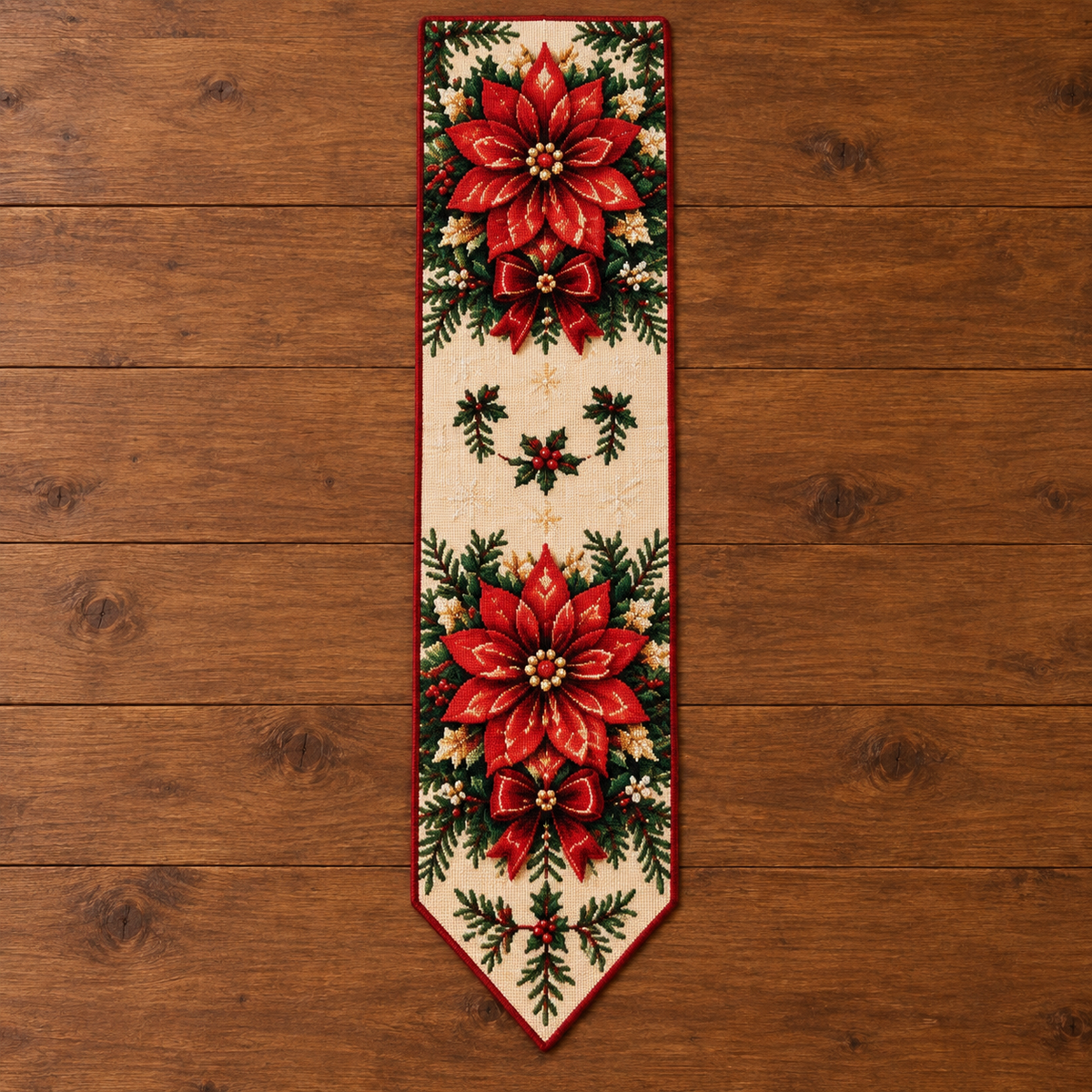 🎄✨ DIY Christmas Diamond Painting Table Runner Kit(📦Buy 2 Free Shipping)