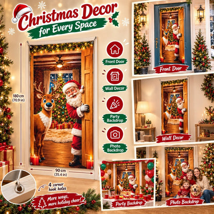 🎁 Buy 1, Get 1 FREE —  🎅Christmas door decoration banner🎉