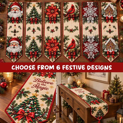 🎄✨ DIY Christmas Diamond Painting Table Runner Kit(📦Buy 2 Free Shipping)