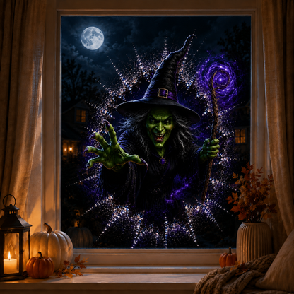 🎃 2026 Halloween Window Decals – Transform Your Windows into a Spooktacular Haunted House! 👻
