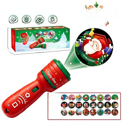 🔥 BUY 1, GET 1 FREE🎃👻Kids Halloween Christmas Projection Flashlight Toy