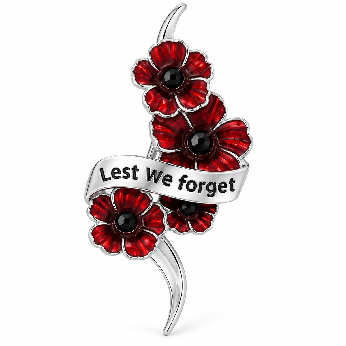 Buy 1 Get 1 Free — Keep One Remembrance Poppy Brooch, Share One ❤️