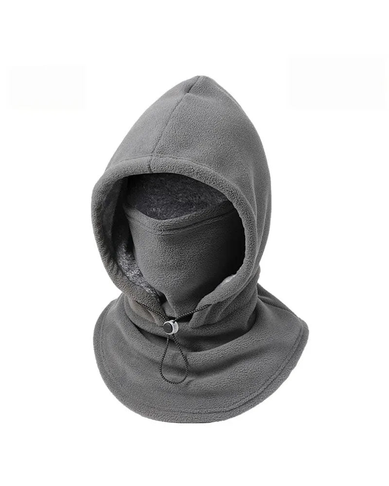 ❄️Keep Your Head, Face & Neck Warm with One Fleece Hood