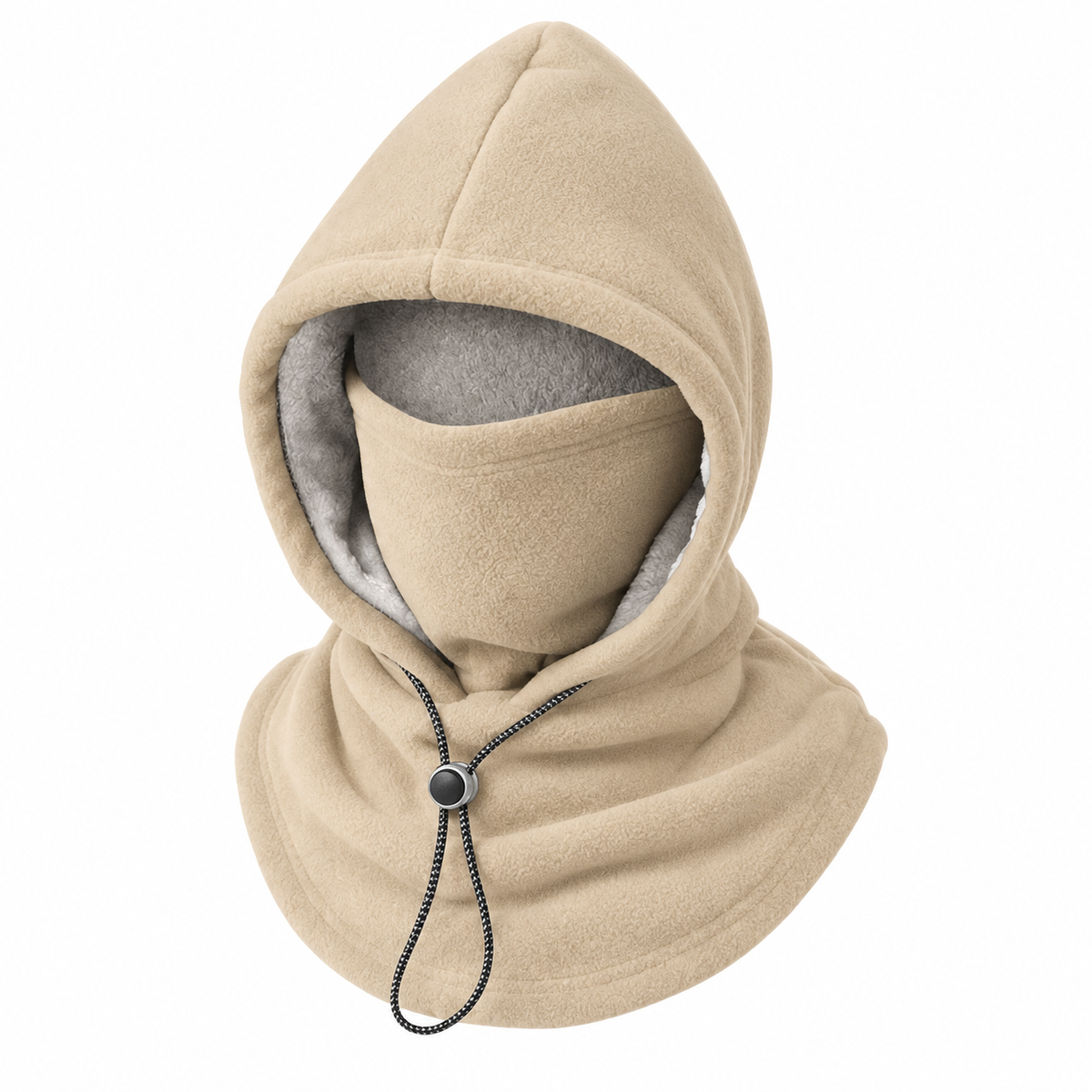 ❄️Keep Your Head, Face & Neck Warm with One Fleece Hood