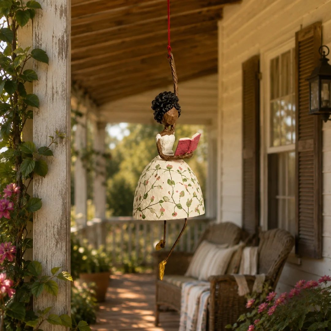 🌸Whimsical Dancing Lady Hanging Ornament — Gently Dances in the Breeze✨