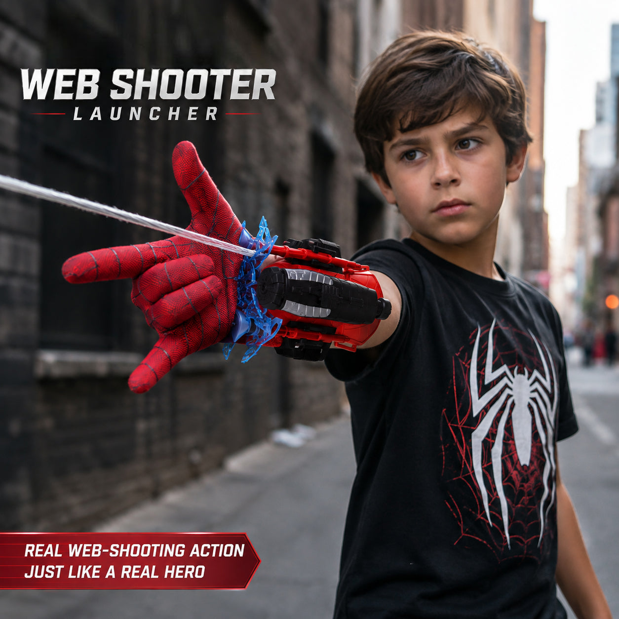 🕷️Turn Your Wrist Into a Hero Launcher