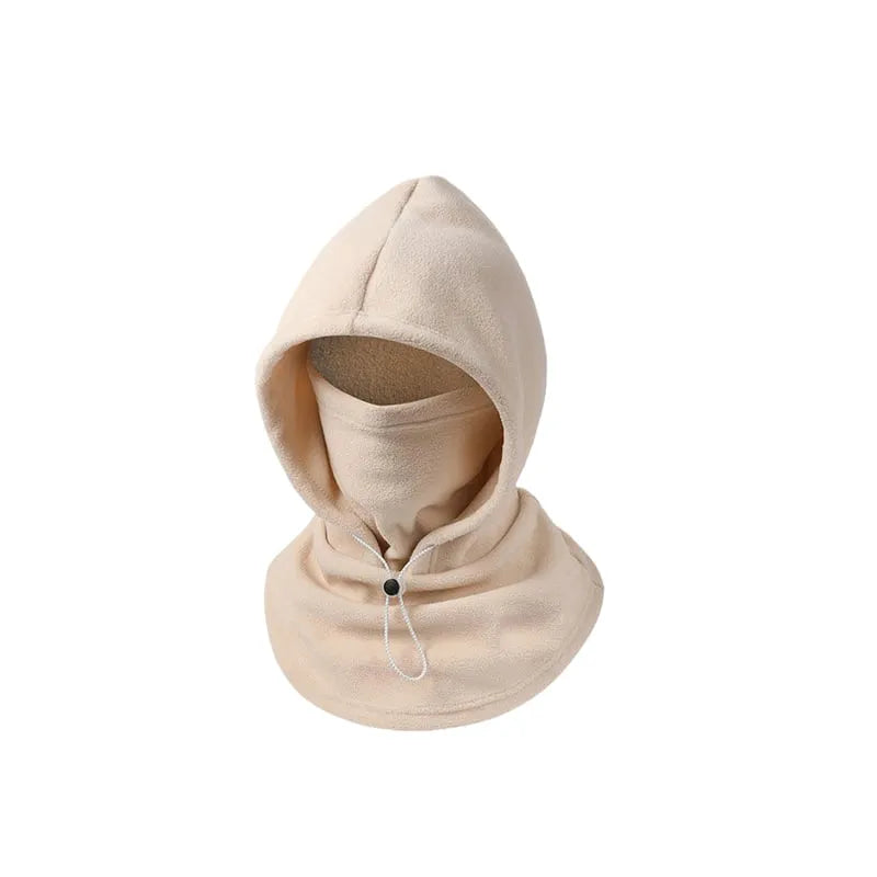 ❄️Keep Your Head, Face & Neck Warm with One Fleece Hood