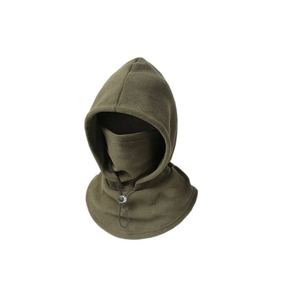 ❄️Keep Your Head, Face & Neck Warm with One Fleece Hood