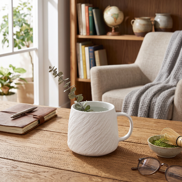 Textured Ceramic Mug