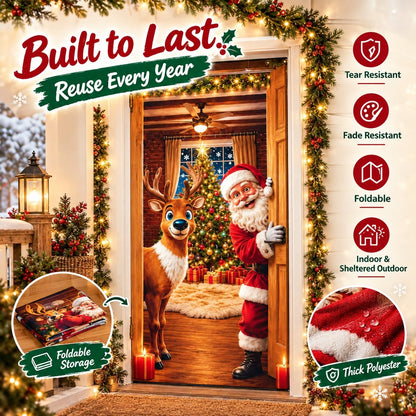 🎁 Buy 1, Get 1 FREE —  🎅Christmas door decoration banner🎉