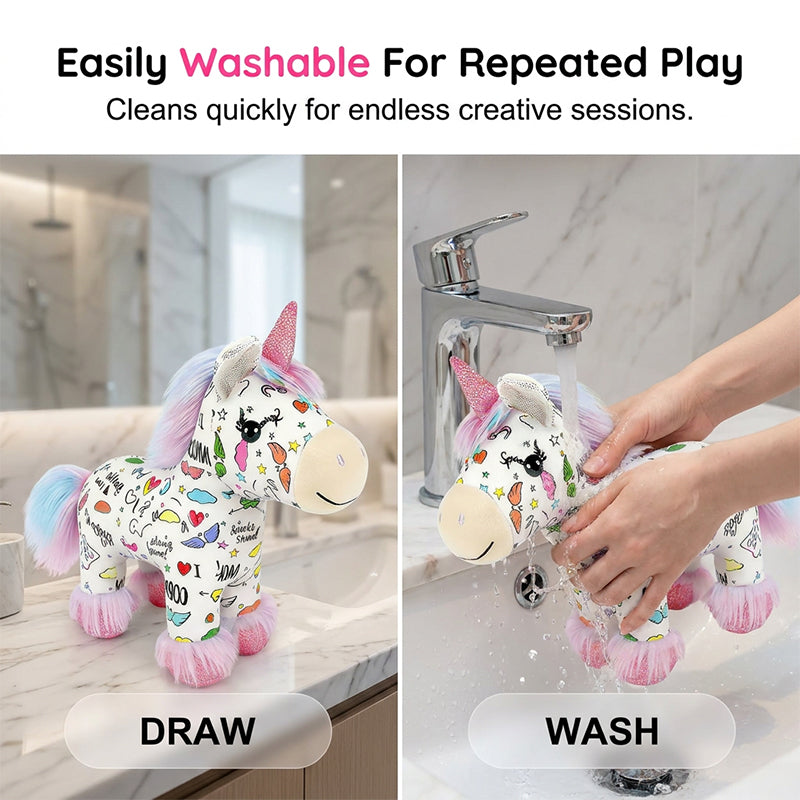 🦄 DIY Color-In Unicorn — Color Your Own Unicorn Magic! ✨🎨