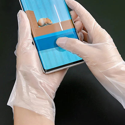 🍲Buy 1 Get 1 Free✨Food-grade Transparent Thickened Disposable Gloves